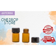 DT D.o.t.e.r.r.a 5/8 Oz Oil Drams 2ml/3ml sampel bottle Essential Oil