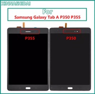 Dgh หน้าจอ LCD สำหรับ Samsung Galaxy Tab A 8.0 SM-P350 P350 SM-P355 P355อะไหล่ทดแทนประกอบหน้าจอดิจิต