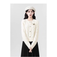 [IM004] Thick Korean Style Knit Cardigan Winter Outfit/ Women's Sweater/