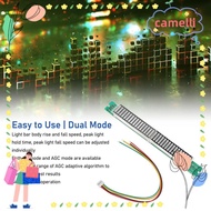 CAMELLI Music Level Indicator Module, with 4 Pin Flex Cable 32-Bit 8 Effects Sound Level Display Boa