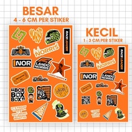 F1 Sticker Pack Formula One Mando Norris Mclaren F1 Sticker Pack
