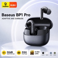 Baseus Bass BP1 Pro ANC Wireless Earbuds 50dB Adaptive Noise Cancelling Hi-Res LDAC Bluetooth 6.0 55