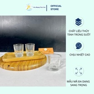 Soju Wine Glass No. 19 Smooth, Transparent Glass Wine Glass, Compact Mta-Mart2