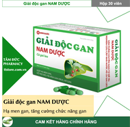 Giải độc gan Nam Dược - Cà Gai Leo (Hộp 30 viên) - Naturenz hewel