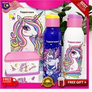 Botol Air Set Bekal Unicorn Collection Bottle Tupperware