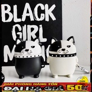 CHEAP ACCESSORIES [ ᴄᴀꜱᴇ ᴀɪʀᴘᴏᴅ ] Airpod Case Airpods Cover (Mafia Dog) For AirPods 1 2 Headphone Ch