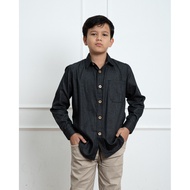 KEMEJA Evolvere - DHARMA Shirt Long Sleeve Kids Denim Shirt