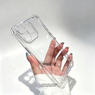 Transparent Transparent Four Corners Thickened Airbag Soft Case Moto Edge 50 60 PRO 70 Fusion 30 40 