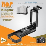 Best Seller KingMa KM-A7R3 L Plate Bracket for sony AR73 A7M3 A9 Aluminum Holder