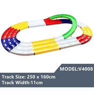 DXING 3 Lane Mini 4WD Circuit Tamiya Track For Tamiya Mini 4WD / Chao Xing Mo Wang / Auldey