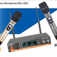 R E A D Y ! Mic Wireless Krezt KRU 820/ KRU-820/ KRU820 Original
