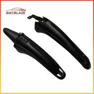 [BaoblazeMY] Front And Rear Mudguard Mudguard Set Rain Cover Accessories Guard for 20 24 26 Inch Bikes Mountain Bikes