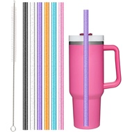 6Pek Penggantian Straw untuk Stanley 40oz 30oz 20oz 14oz Adventure Quencher Travel Tumbler, Yoelike 