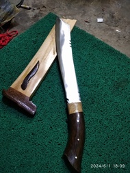 Golok Kebun Ekonomis Bahan Baja Per Asli Super Tajam Tebang Pohon Kebun model patimura