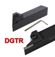 Holder DGTR 2525 2 Insert Cutting DGN 2 Pahat Bubut Potong Luar