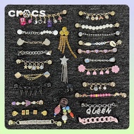 cross jibbitz Metal chain Shoes Accessories cross charm  Shoes Flower