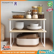 BOUSSAC Kitchen Rack Shelf Storage Microwave Rack Oven Rack Kitchen Shelf Organiser Rack Kitchen Cou