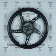 Sirius Yamaha VN black rim with red rim _ 5B9F5338001X, 5B9F5168001X X