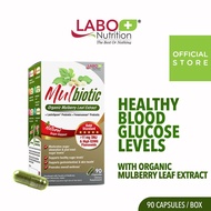 LABO Mulbiotic Capsule Natural Glucose Support for Blood Sugar Diabetes Weight Appetite - Organic Mulberry Leaf Extract