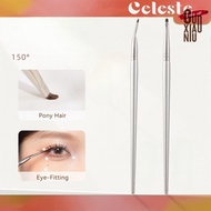 GUOXIAONIU Eyeliner Brush  Folding Angle Eyeliner Brush Fine Concealer Brush Eye Details Makeup Brus