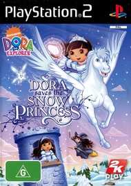 DVD Game PS2 Dora the Explorer - Dora Saves the Snow Princess