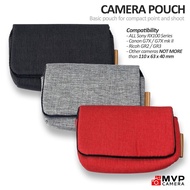 Camera Pouch for Point and Shoot RX100 Series GR2 GR3 G7X G9X G7X2 Magnetic Lock MVP CAMERA