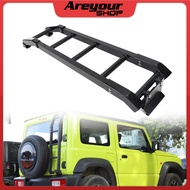 SUZUKI Car ladder Jimny 2019+ Black Aluminum Alloy Car tailgate ladder