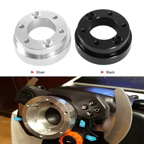 Steering Wheel Adapter Plate Hub Adapter For Logitech G25 G27 G29 G920 70mm PCD Aluminum Racing Car 