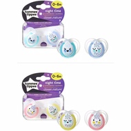 Tommee Tippee Night Time Pacifier empeng bayi 0-6
