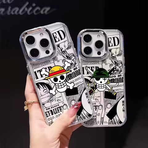 Comic O-Ones P-Pieces Logo Phone Case For Google Pixel 10 9A 9 8A 8 Pro XL Transparent Soft TPU Cove
