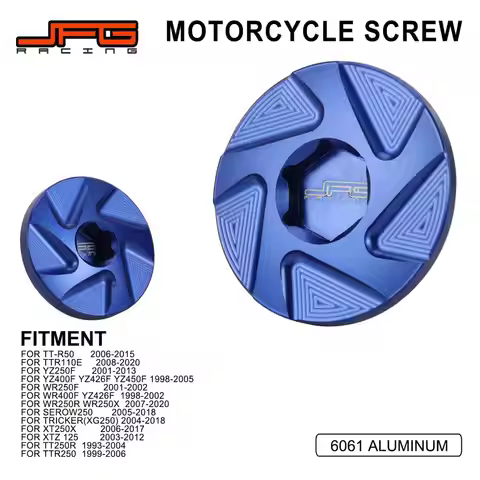 Dirt Bike Engine Timing Caps Plug Crankcase Cover For Yamaha WR YZ 250X 250R 426F 250F 400F TTR 50 X