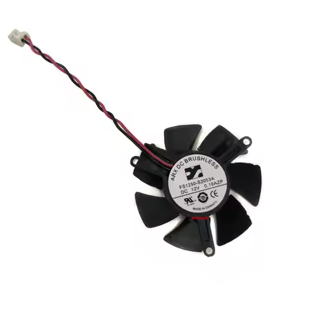 45mm Diameter,FS1250-S2053A,0.19A,GPU VGA Cooler,Video Graphics Card Fan,For Gigabyte GT 1030 Low Pr