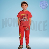Hot Wheels Porsche 911 Kids T-Shirt Pants Set Hotwheels Porsche Kids Jogger Pants Set