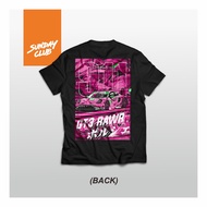 Sunday Club - T-Shirt ROXY Porsche 911 Rexy Dino Automotive Hot Wheels Car