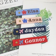 M41-訂製刺繡姓名掛牌 鑰匙圈 鑰匙扣 包包扣