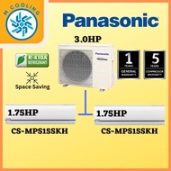 [INSTALLATION] PANASONIC MULTI-SPLIT AIR COND R410a INVERTER [ OUTDOOR 3.0HP ] + [ INDOOR 2 UNIT 1.5 HP ] [4-5 Days delivery]