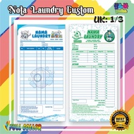 Custom Note 1/3 (2 PLY) Free Design Free Your Own Name Y&H Yudha Grafika