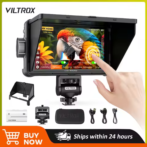 VILTROX DC-550 DC-550 Pro Portable Monitor 5.5" 1920x1080 4K Profissional Monitors HDMI Touch Screen