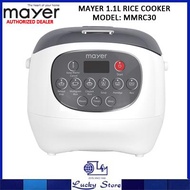MAYER MMRC30 1.1L RICE COOKER WITH CERAMIC POT, 1 YEAR WARRANTY