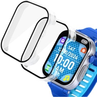 NewJourney Screen Protector for VTech KidiZoom Smartwatch DX4, 2-Pack, Full Cover Hard Case with Bum