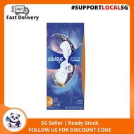 [Box of 3] Always Infinity Feminine Pads for Women, Size 4, Overnight Absorbency, with Wings, Unscen