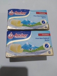 Butter Unsalted Anchor 200 gram only instant delivery Bandung