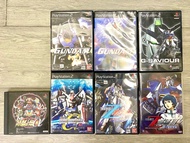 SONY PS2 Game 6隻 + 1隻 Z gundam III DVD SD Gundam 2 機戰 Gundam Z Gundam G-Saviour Mobile suit G Genera