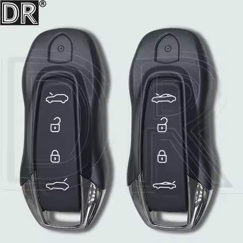 DR Car Remote Key Shell Case Housing Cover For Porsche Panamera Macan Ev Spyder Carrera 911 970 981 