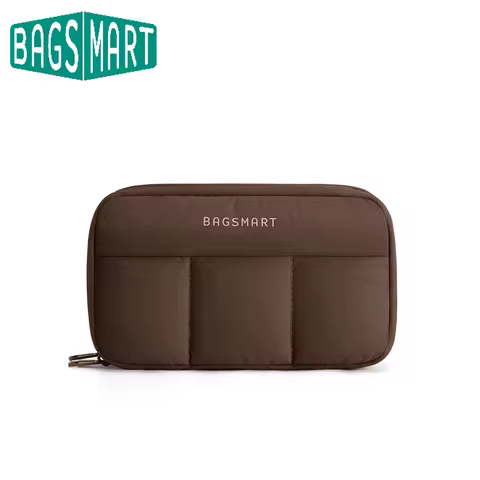 BAGSMART Cable Organiser Travel Tech Pouch Cord Storage for Chargers Phones Compact Electronics Acce