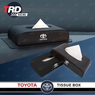 [TISSUE BOX] TOYOTA VIOS COROLLA CROSS VELOZ YARIS HILUX CAMRY ALTIS New 2023 Car Accessories Bodykit Accessori