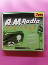 CD  A.M.​ Radio - Hits of the 60s. & 70s.  (2Disc)​  Canada (New)