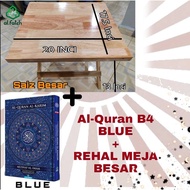 Set Rehal Saiz Besar dan Al-Quran Mushaf Imam B4