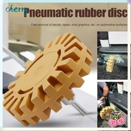 CHERRY Rubber Disk Decal, 20/25mm Pneumatic Rubber Eraser Wheel Pad, Portable Eraser Wheel Car Stick