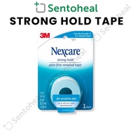 3M Nexcare Strong Hold Pain Free Removal Tape 1 inch - 3M Micropore S Surgical Tape